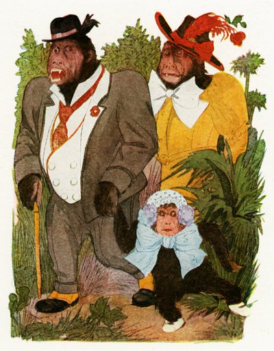 `` Baby Gorilla &39;&39; ، 1913 بواسطة مارتن روس
